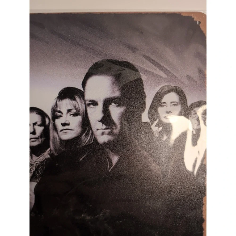 The Sopranos Family Redefined-Steel Decor Sign 12x8‎